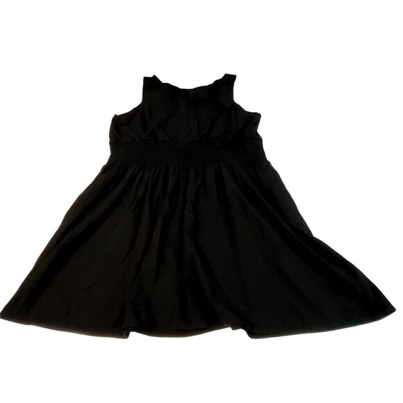 Universal Thread Womens Black Sleeveless Dress 2X Cotton Blend With Tags - Picture 2 of 13